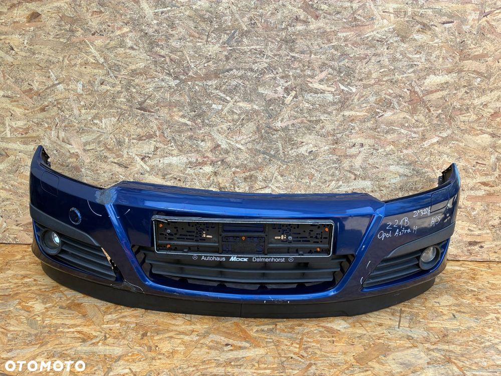 Opel astra H kod lak. z21B ZDERZAK PRZÓD  PRZEDNI  HALOGEN sprysk - 1