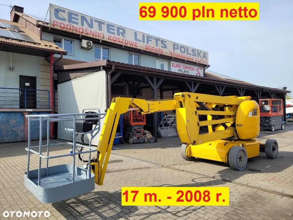 Genie koszowy zwyżka terenowy 4x4 16 m 17 m 18 m 20 m 21 m - 8