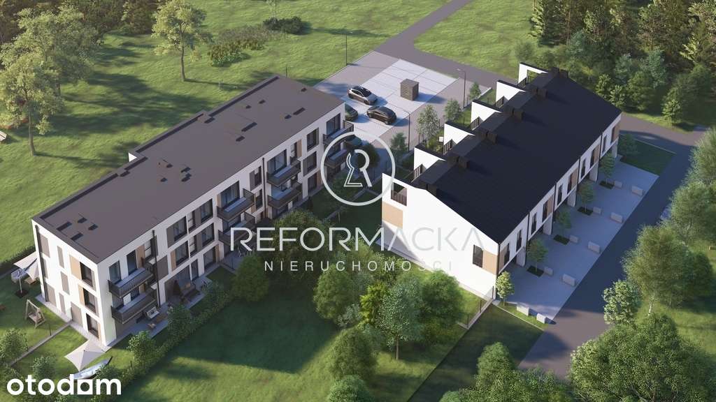 3 pokoje/42 m2/Ostatnie z ogródkiem 40m