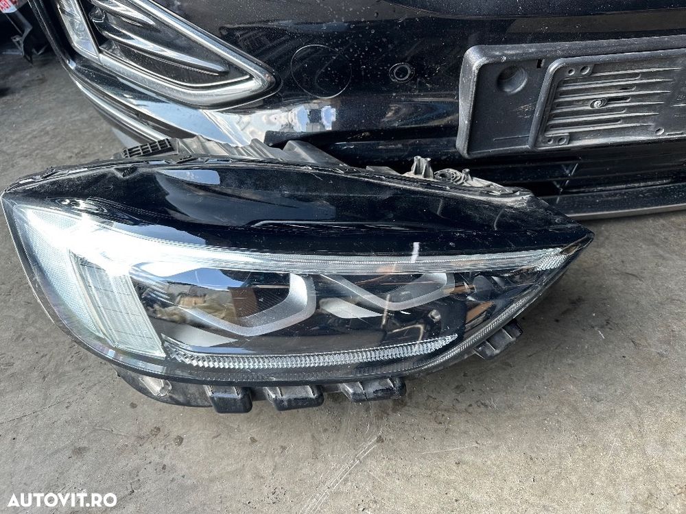 Fata completa FORD EDGE VIGNALE negru 2019 2020 2021 bara fata 4 senzori faruri capota trager radiator aripi - 4