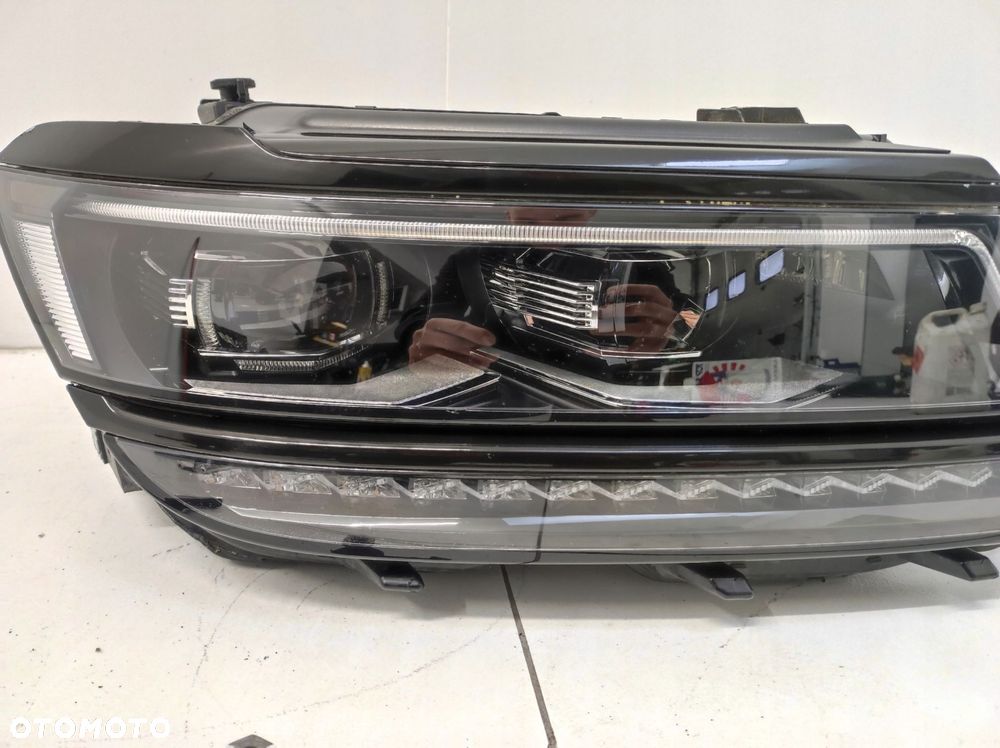 lampa reflektor full led prawy przód eu vw tiguan ii 2 5na r-line - 5