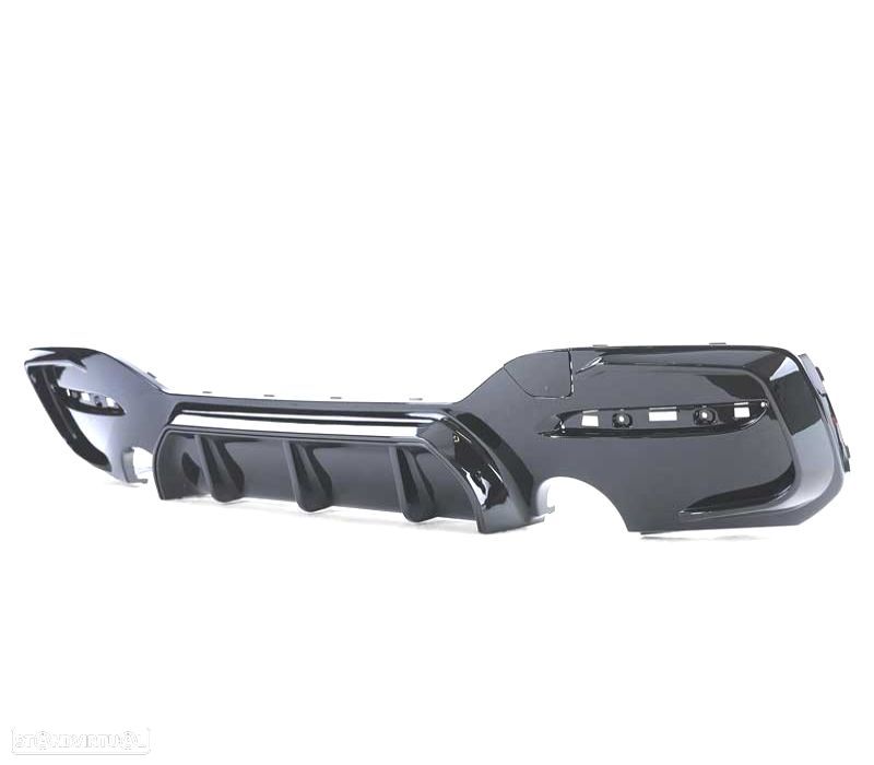 DIFUSOR BMW F20 F21 LCI 15-19 LOOK M PERFORMANCE PRETO BRILHANTE O---O - 4