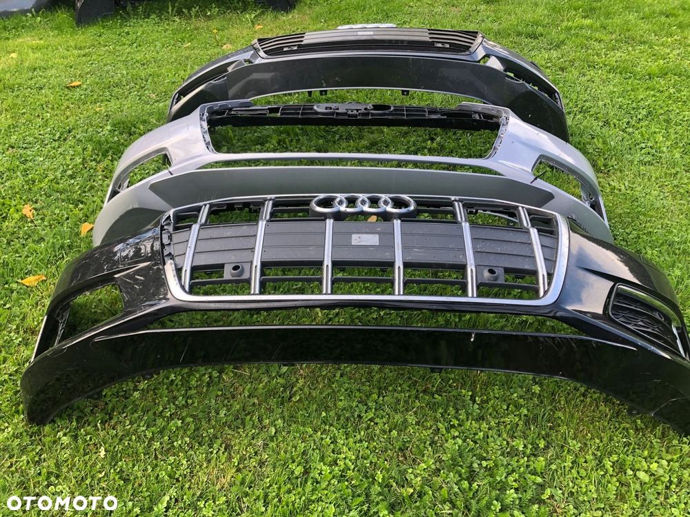 AUDI A6 C8 4K0 S LINE ZDERZAK PRZÓD PRZEDNI GRILL - 4