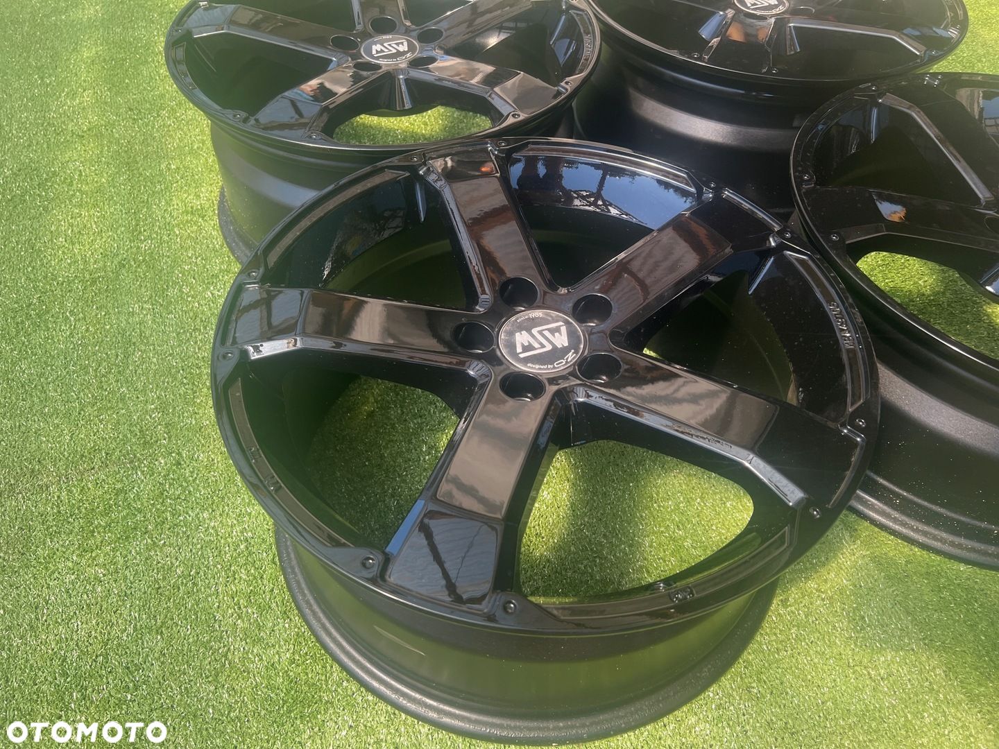 KOMPLET FELG FELGI ALU MSW 18 5X108 ET45 FORD VOLVO EXPERT TOYOTA PROACE - 1