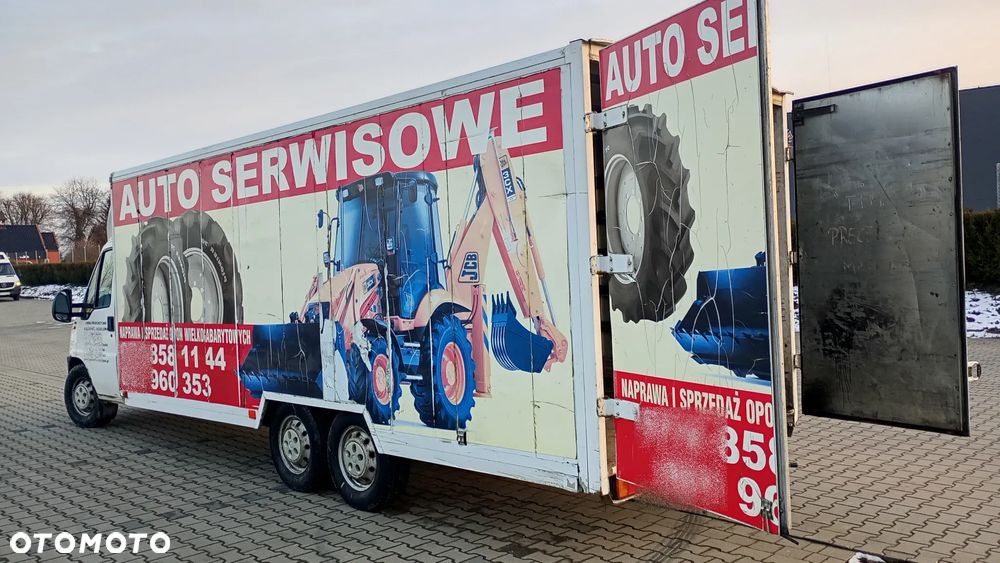 Kontener 6m na kołach Garaż Magazyn Zabudowa Pod Serwis Wulkanizacji Mobilnej - 10