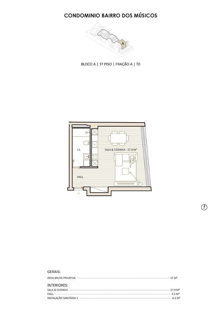Apartamento T0 na Boavista - Grande imagem: 4/14