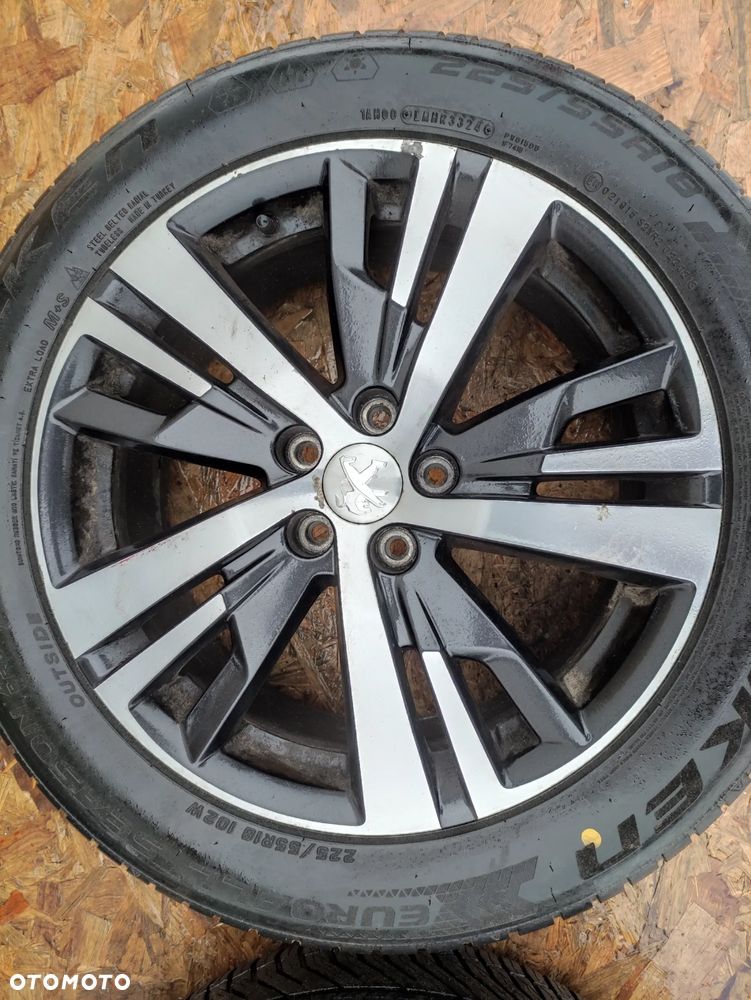 KOŁA FELGI Z OPONAMI PEUGEOT 3008 5008 II 225/55/18 - 3