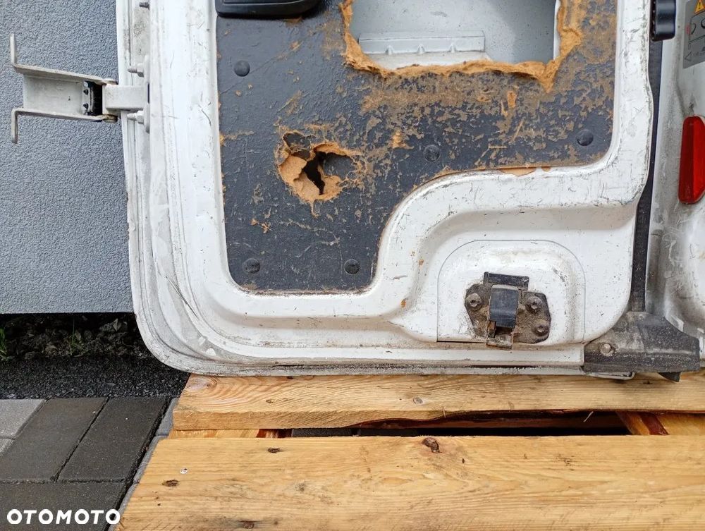 drzwi tylne prawe tył kompletne renault kangoo ii iii 2008-2021 białe - 8