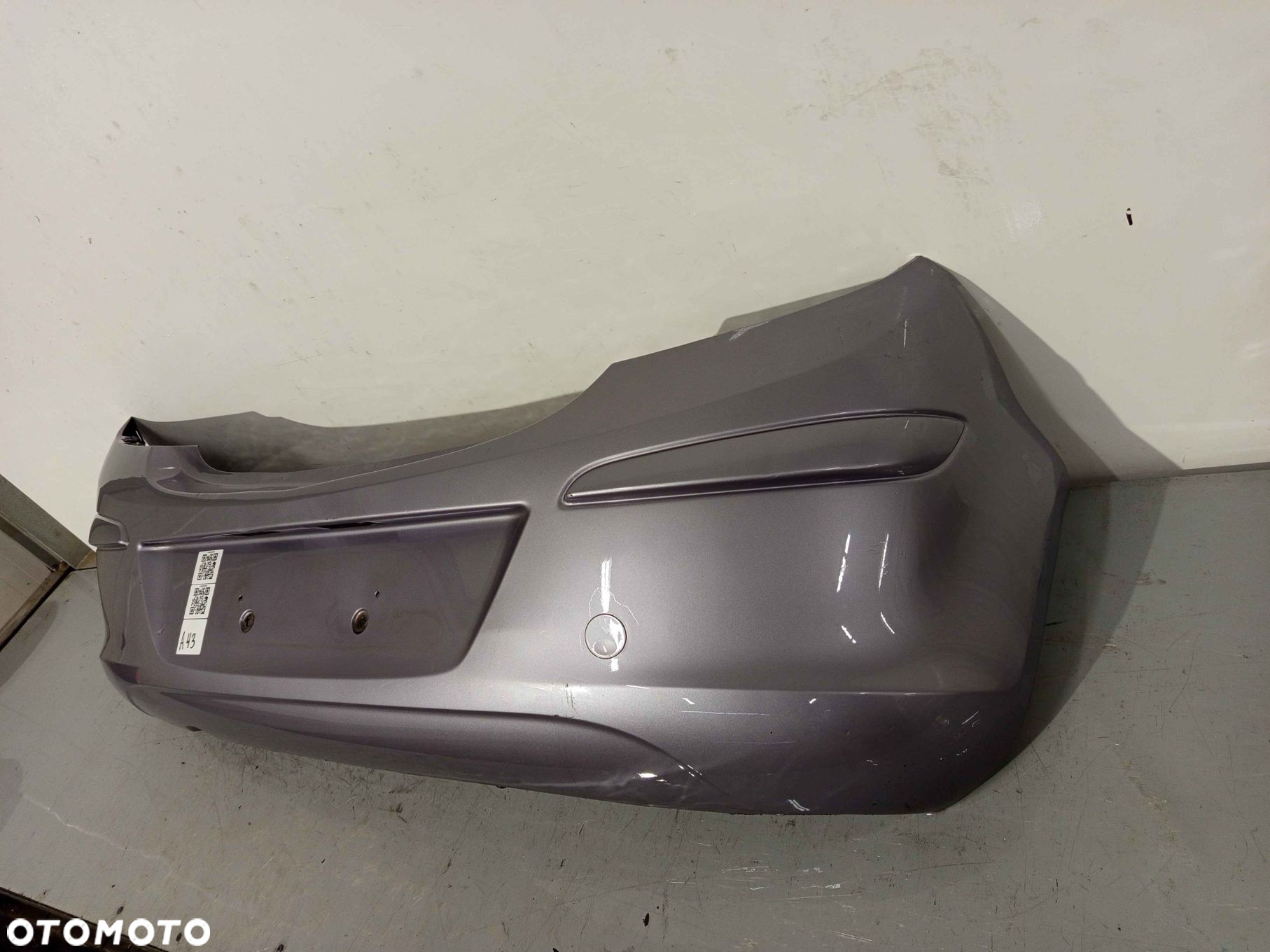 + ZDERZAK TYŁ TYLNY DO OPEL CORSA D Z166 FIOLET FIOLETOWY 5D 5 DRZWI HB - 2