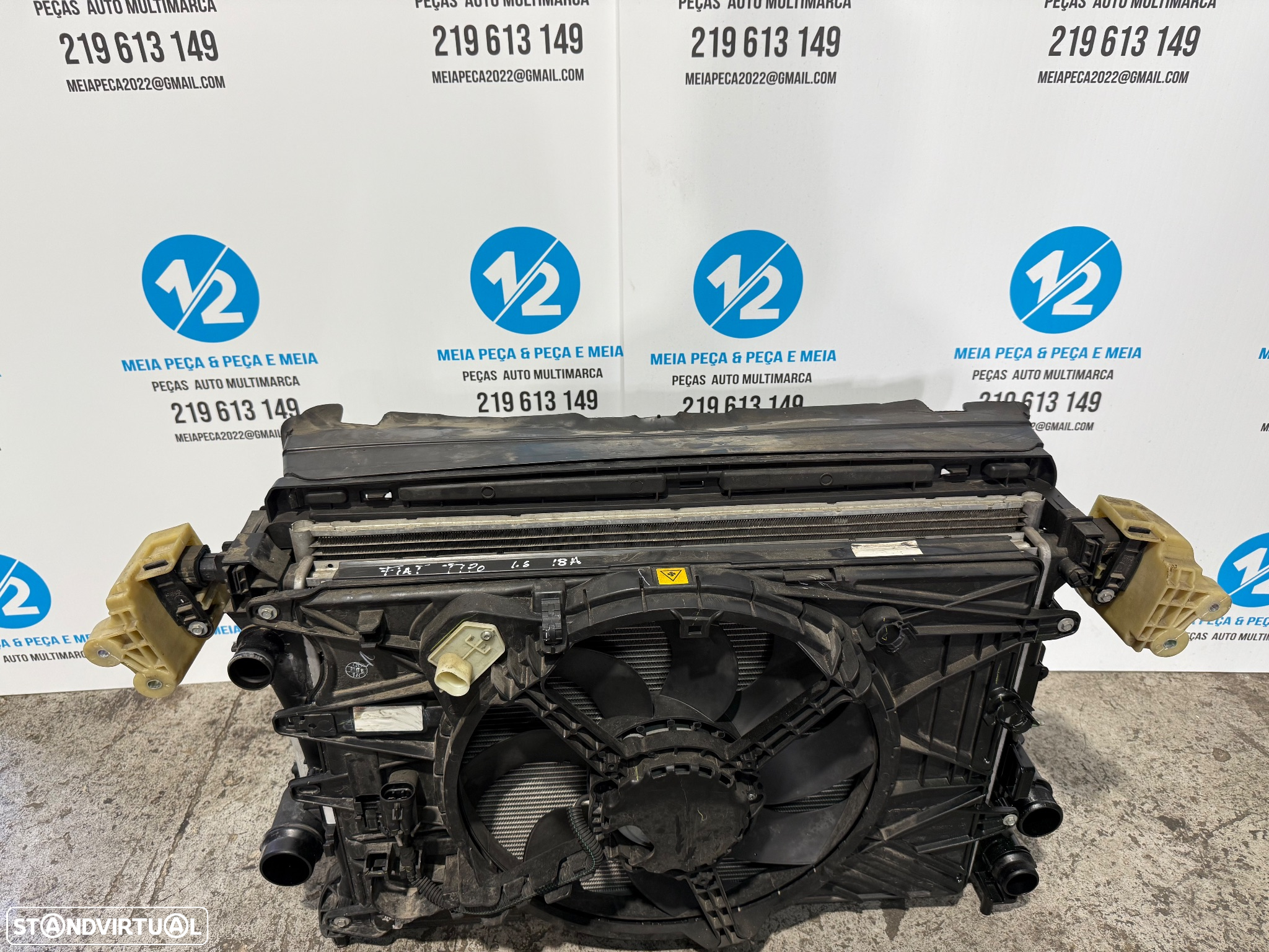 Radiadores e motoventilador Fiat Tipo 1.6 Multijet - 4