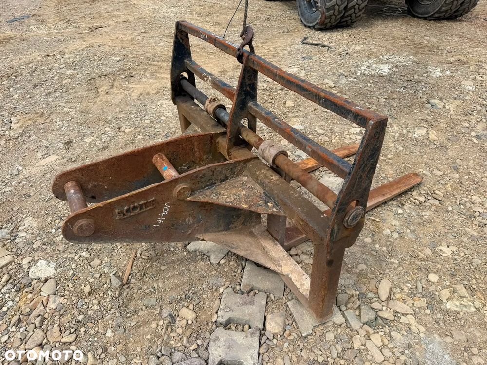 Widły do palet złącze Miller sworzeń 60mm do koparki koparka paletowe paleciak - 2