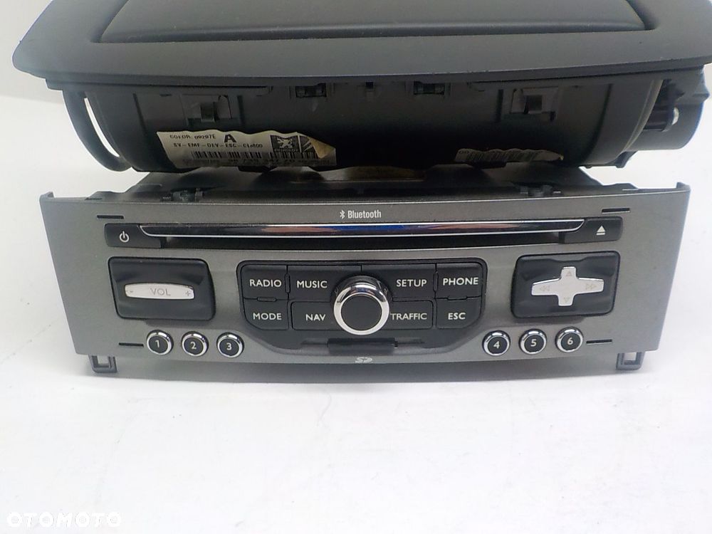 PEUGEOT 308 T7 RADIO EKRAN WYŚWIETLACZ NAWIGACJI NAVI - 7