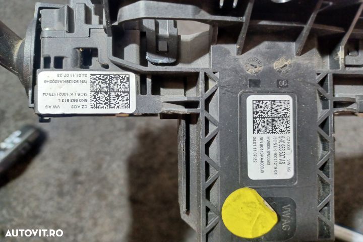 ANSAMBLU MANETE SEMNALIZARE + STERGATOARE 5K0953507AS 5K0953513L Volk - 3