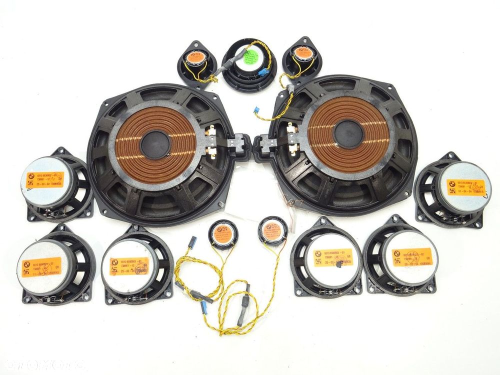 GŁOŚNIKI KOMPLET  BMW 5 (E60) 2003 - 2010 545 i 245 kW [333 KM] benzyna 2003 - 2005 - 7