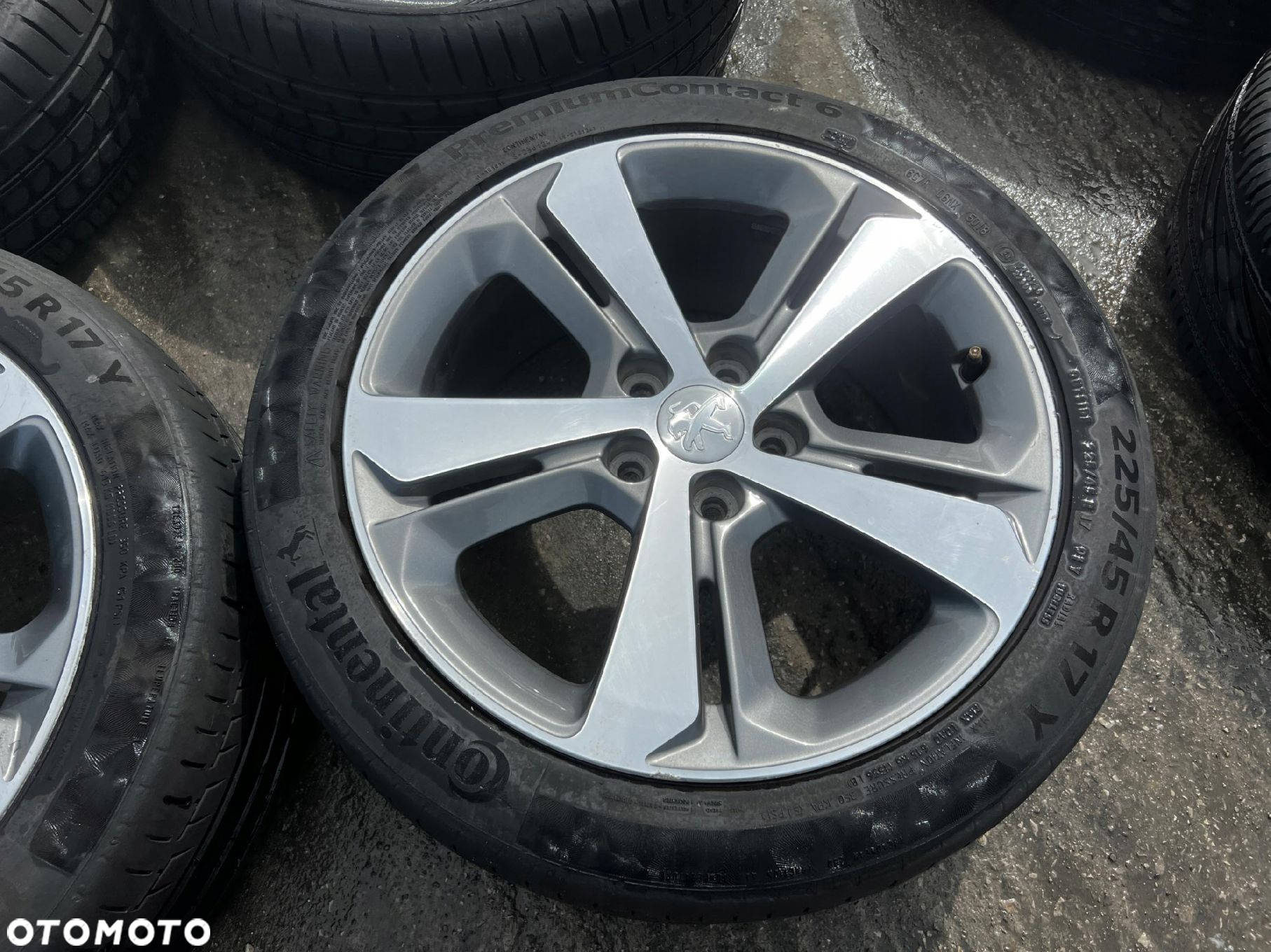 KOŁA FELGI OPONY LETNIE PEUGEOT 308 II T9 GT LINE 225/45 R17 - 6