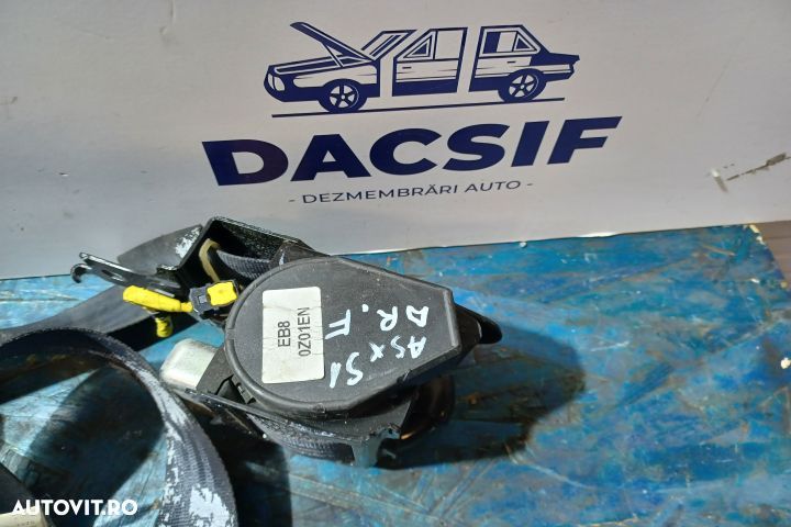 Centura siguranta fata dreapta 6176496 Mitsubishi ASX 1 [2010 - 2012] - 2
