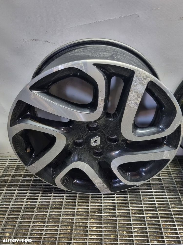 Jante aliaj Renault Captur 2013 - 2017 (1513) R17 4*100 ET40 - 3