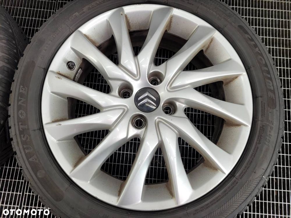 KOŁA ALUMINIOWE KOMPLET 17 CITROEN C4 4X108 205 50 R17 9687678480 ET26 - 2
