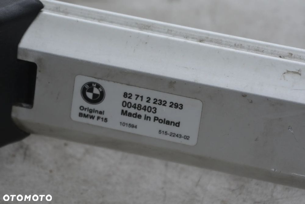 BMW X5 F15 ORYGINALNY BAGAŻNIK DACHOWY Alu klucz - 6