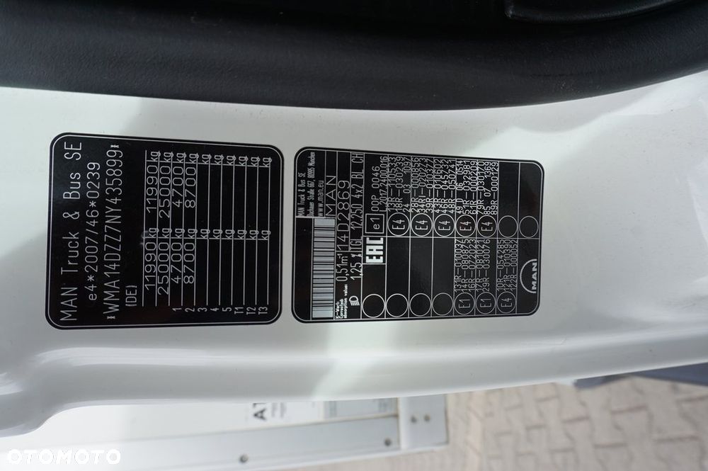 MAN TGL 12.250 4x2 BL CHŁODNIA THERMO KING NAVI * 125 000 KM * - 25