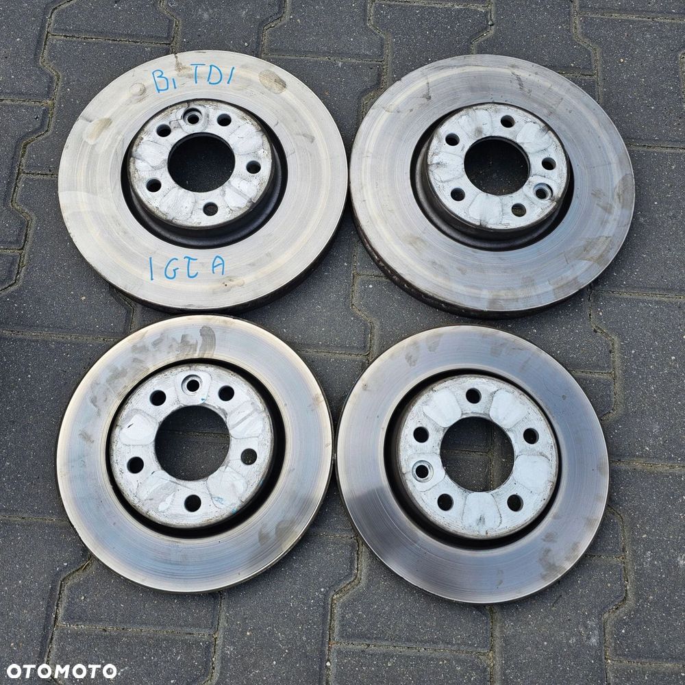 VW T5 LIFT T6 BiTDI tarcza tarcze hamulcowe przód - 1