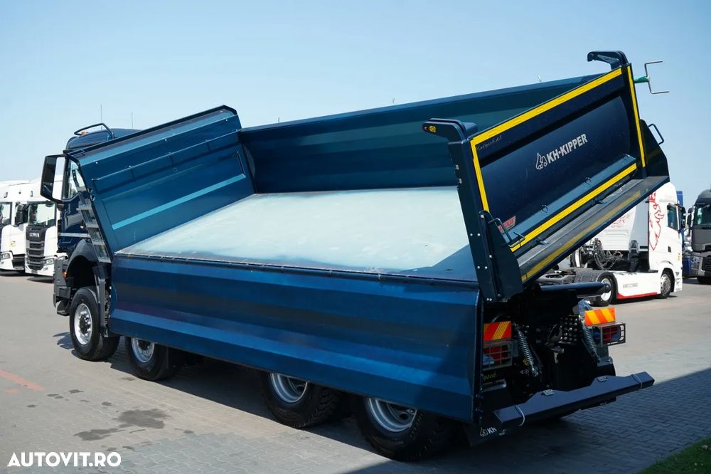 MAN TGS 41.480 / 8x8 / BASCULANĂ SPATE / MANUAL / NOU NOU / KH-KIPPER / - 14