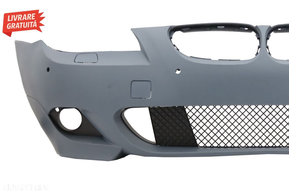 Bara Fata BMW Seria 5 E60 E61 (2007-2010) M-Technik Design fara Proiectoare Ceata- livrare gratuita - 4