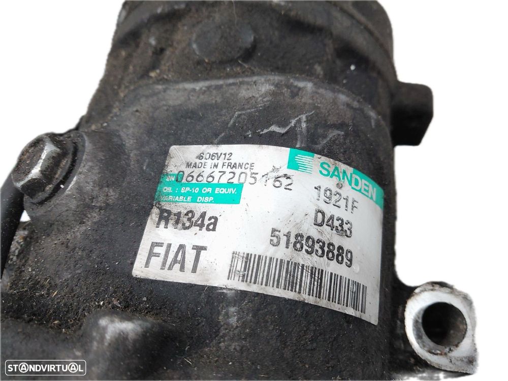 Compressor Ar Condicionado Alfa Romeo Mito (955_) - 5