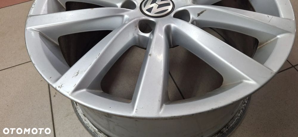 Alu felga 17" cali  vw 3AA601025C  7,5JX7H2 ET47 PASSAT B7 1 sztuka - 8