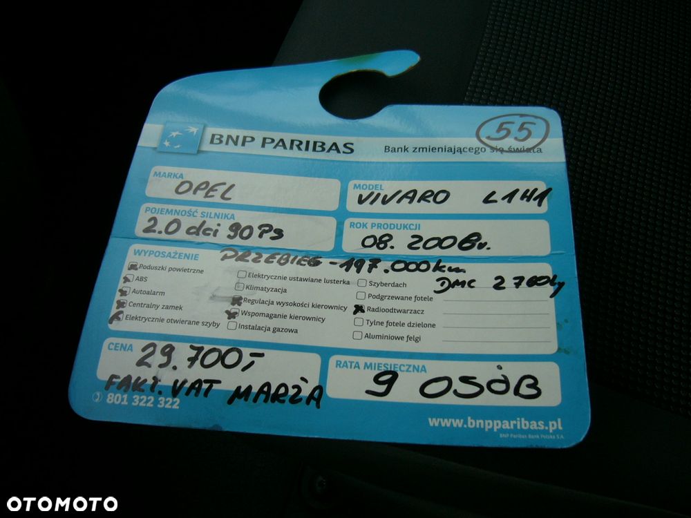 Opel Vivaro 2008