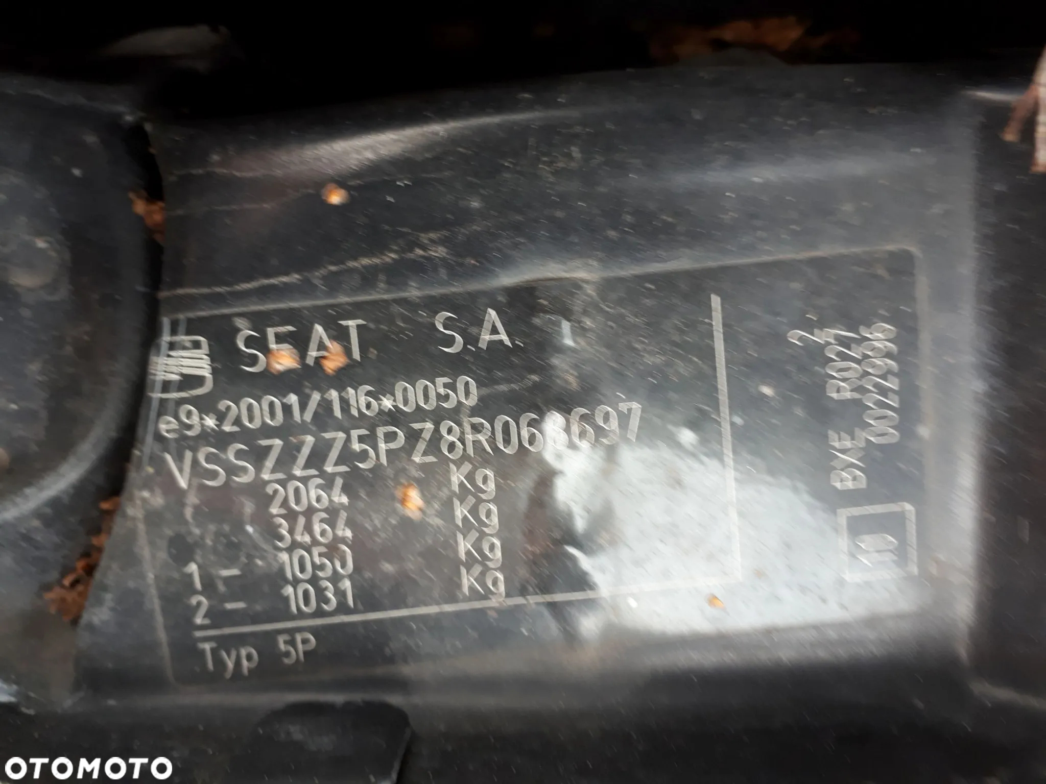 SEAT ALTEA XL 06-09 1.9 TDI OŚWIETLENIE KABINY LAMPKA PODSUFITKI - 25