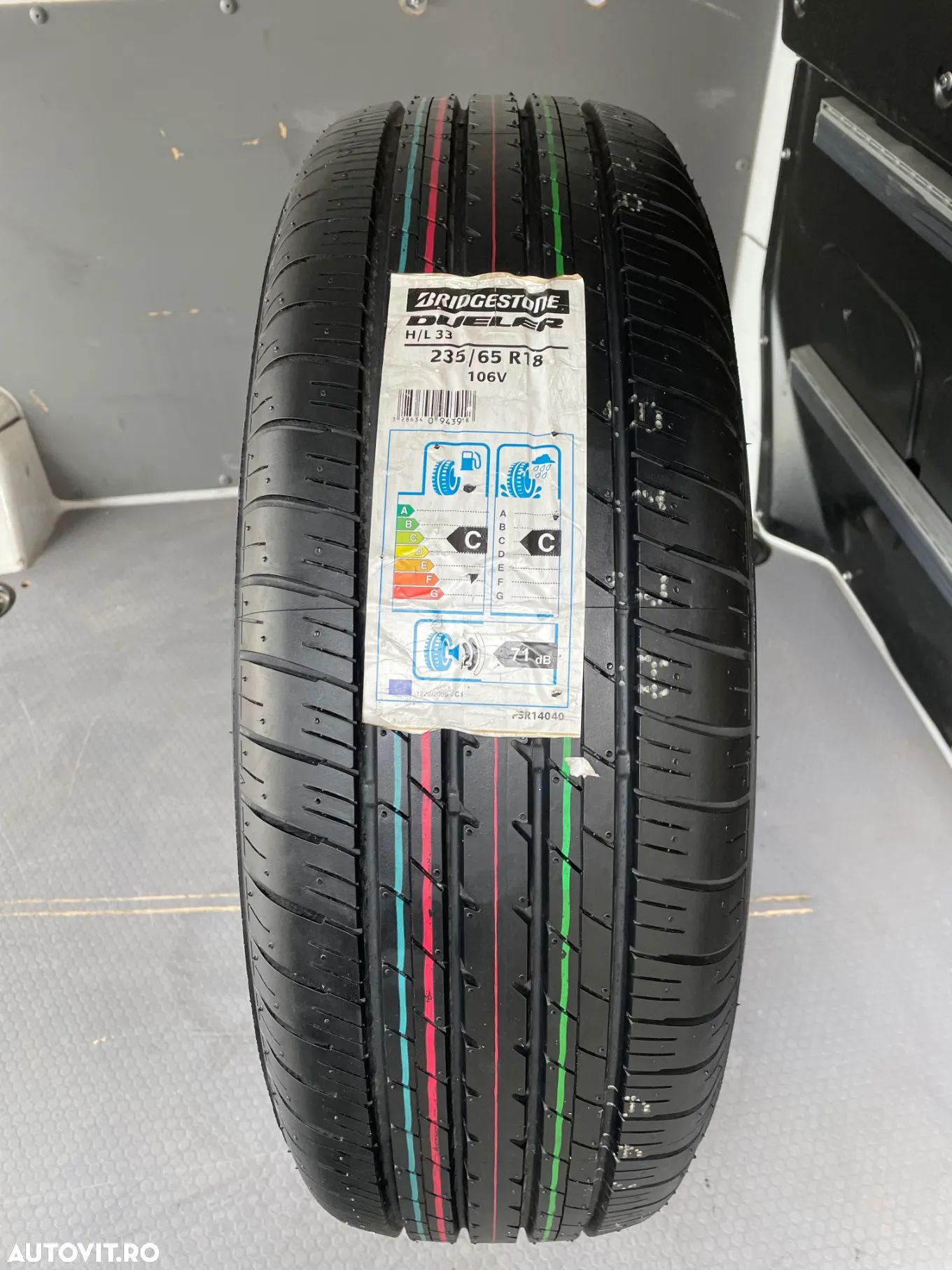 Anvelope noi vara Bridgestone 235/65 R18 DUELER HL33 106V - 1