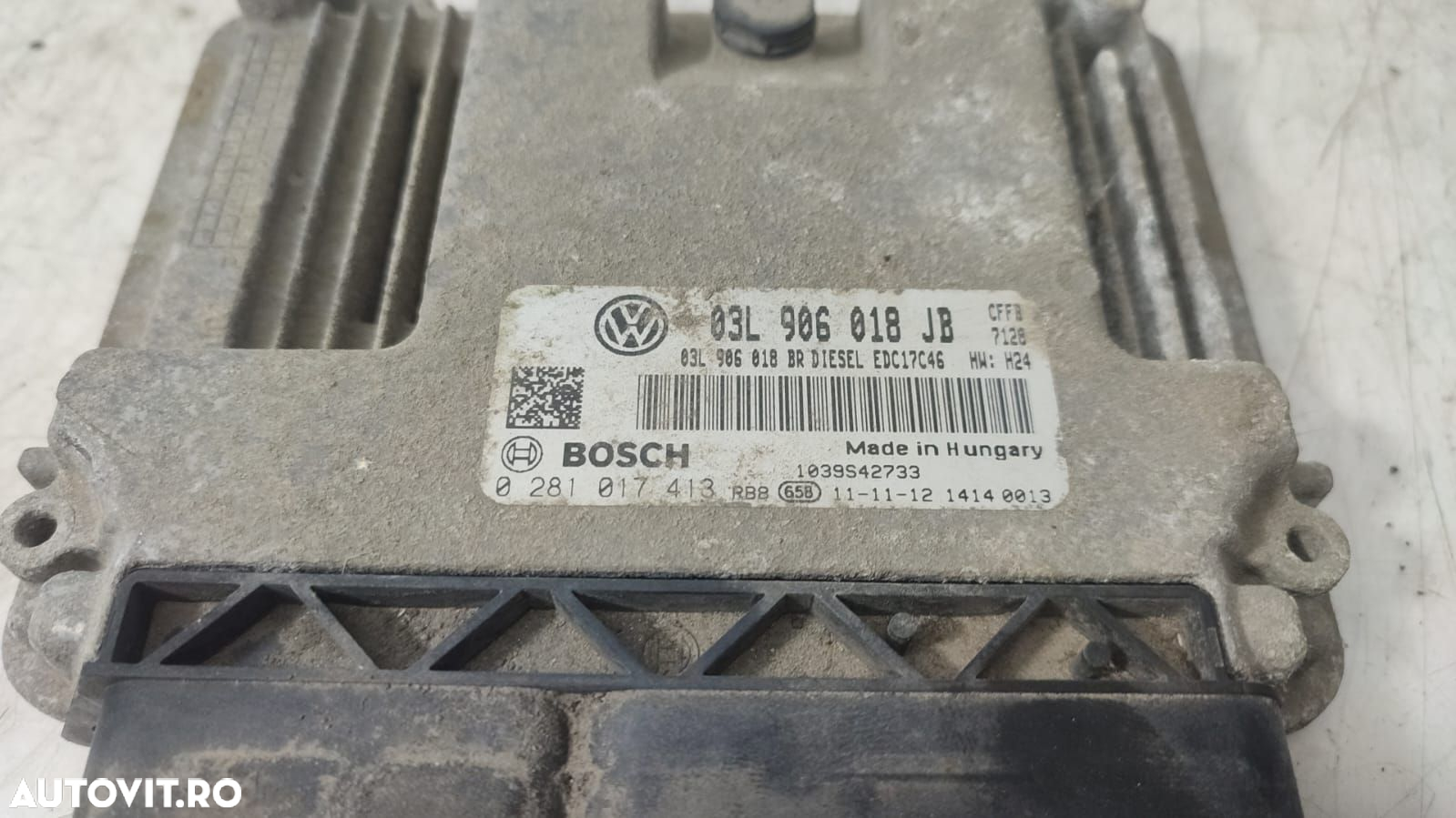 Calculator motor 03L906018jb 2.0tdi CFFB Seat Alhambra 2 [2010 - 2015 - 2