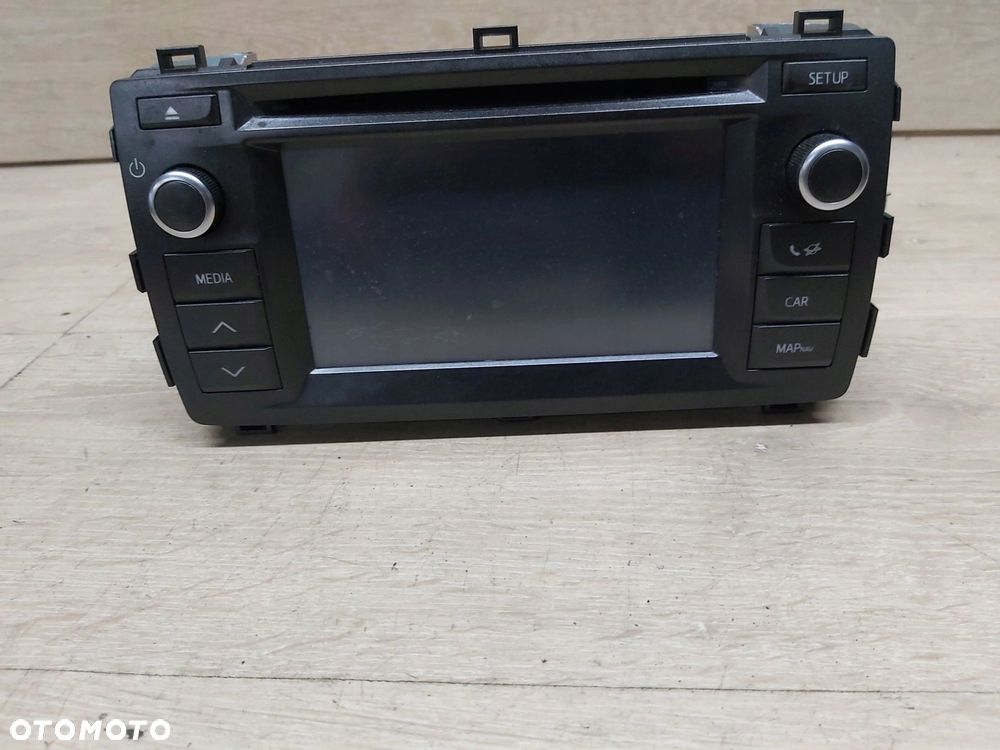 Toyota Auris II radio wyświetlacz 86140-02330 moduł nawigacji 6434C-BE2808 - 2