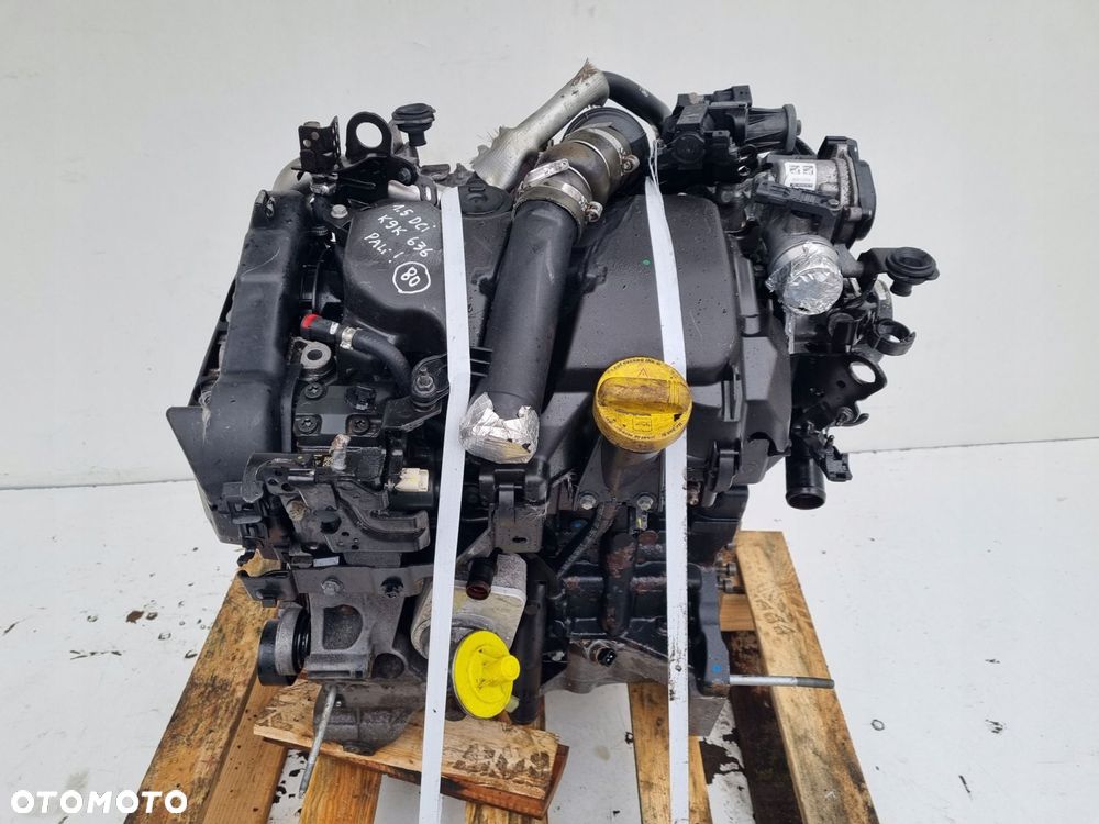 SILNIK GOŁY Nissan Qashqai 1.5 DCI 110KM ładnie pracuje K9K636 - 1