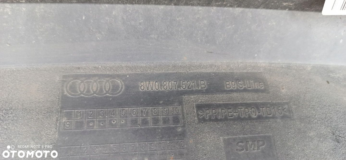 AUDI A4 B9 S-LINE KOMBI AVANT ZDERZAK TYŁ - 11