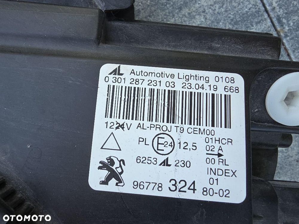 PEUGEOT 308 T9 Lampa lewa przód Full Led Technology 9677832480-02 - 11