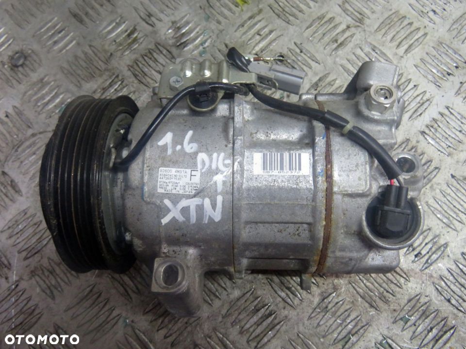 KOMPRESOR KLIMATYZACJI SPRĘŻARKA X-TRAIL T32 III 1.6 DIG-T TCE MR16DDT 926004MS1A 447250-1530 NISSAN 2013- - 1