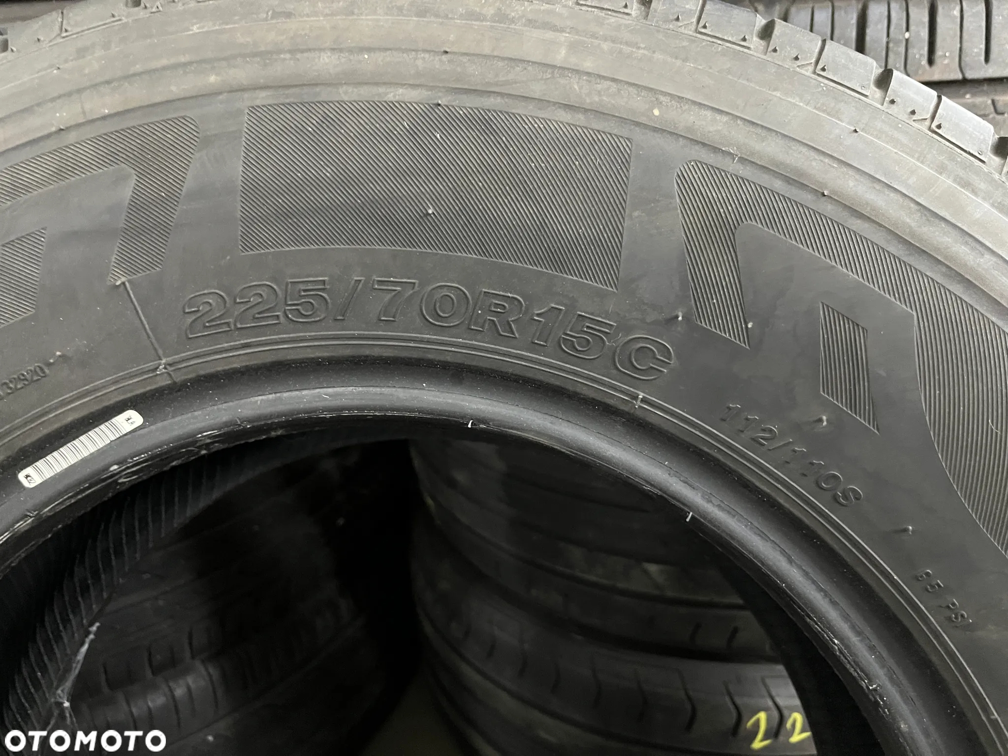 2x Opony Letnie Dostawcze 225/70R15C FIRESTONE VANHAWK 2  9,2mm Promocja!! CENA za 2szt - 4