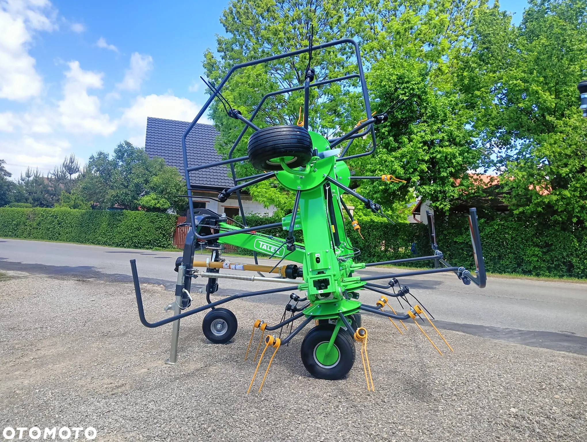 Przetrząsacz TORNADO 5,50 TALEX 4-wirniki przetrząsarka karuzelowa!! - 3