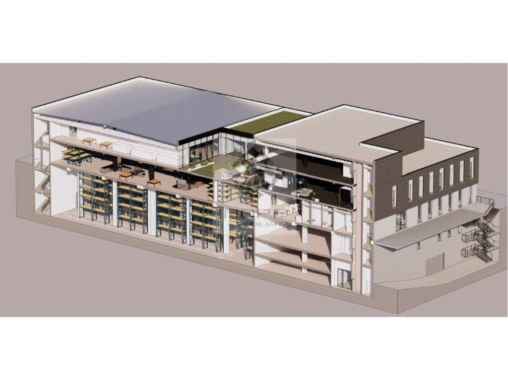 Armazém / Edifício 8.800m2 no Prior Velho - Grande imagem: 3/22