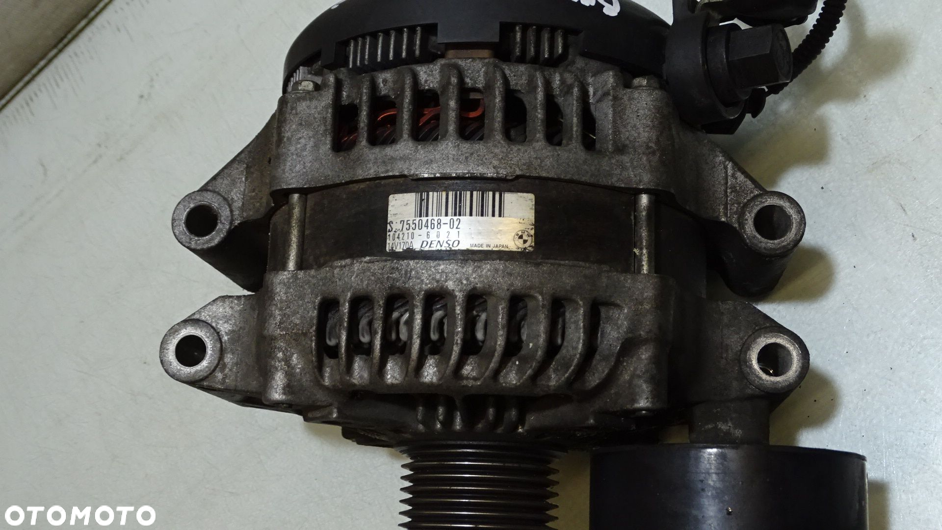 ALTERNATOR 170A BMW E81 116i 2.0 7550468 - 3