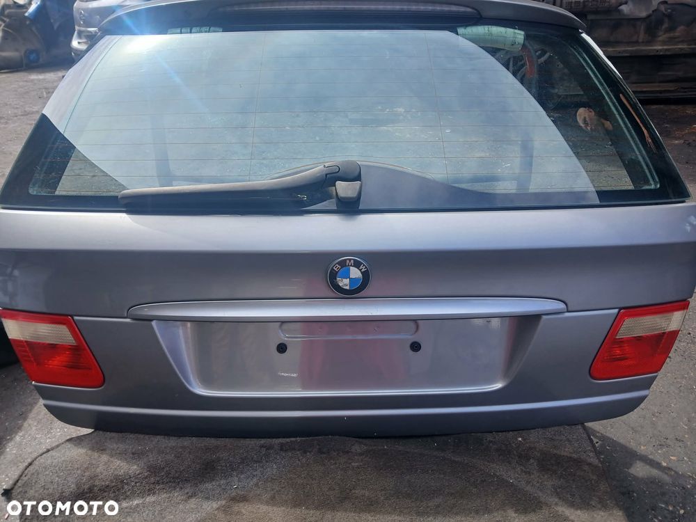 BMW E46 kombi klapa bagażnika kod lakieru Silbergrau Metallic - 1