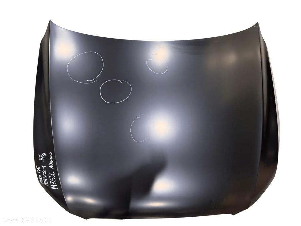 NOWA AUDI Q5 8R 2008-2012 MASKA POKRYWA SILNIKA STALOWA POLCAR 136503-1
