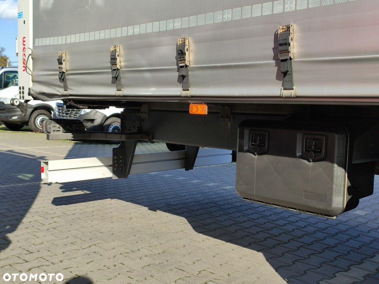 DAF CF 290 E6 Firana Tył Drzwi Dach Podnoszony / Zsuwany Długi 9.30m - 10