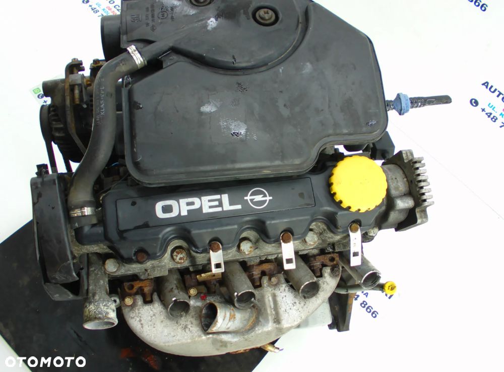 Silnik Opel 1.2 8V X12SZ Głowica Kolektor Części - 2