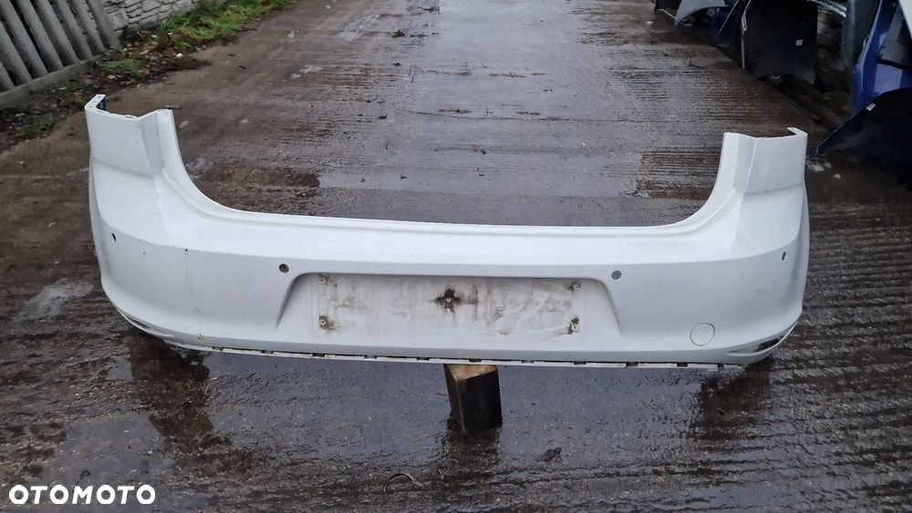 VOLKSWAGEN GOLF VII LIFT  ZDERZAK TYŁ 5G6807421 - 1