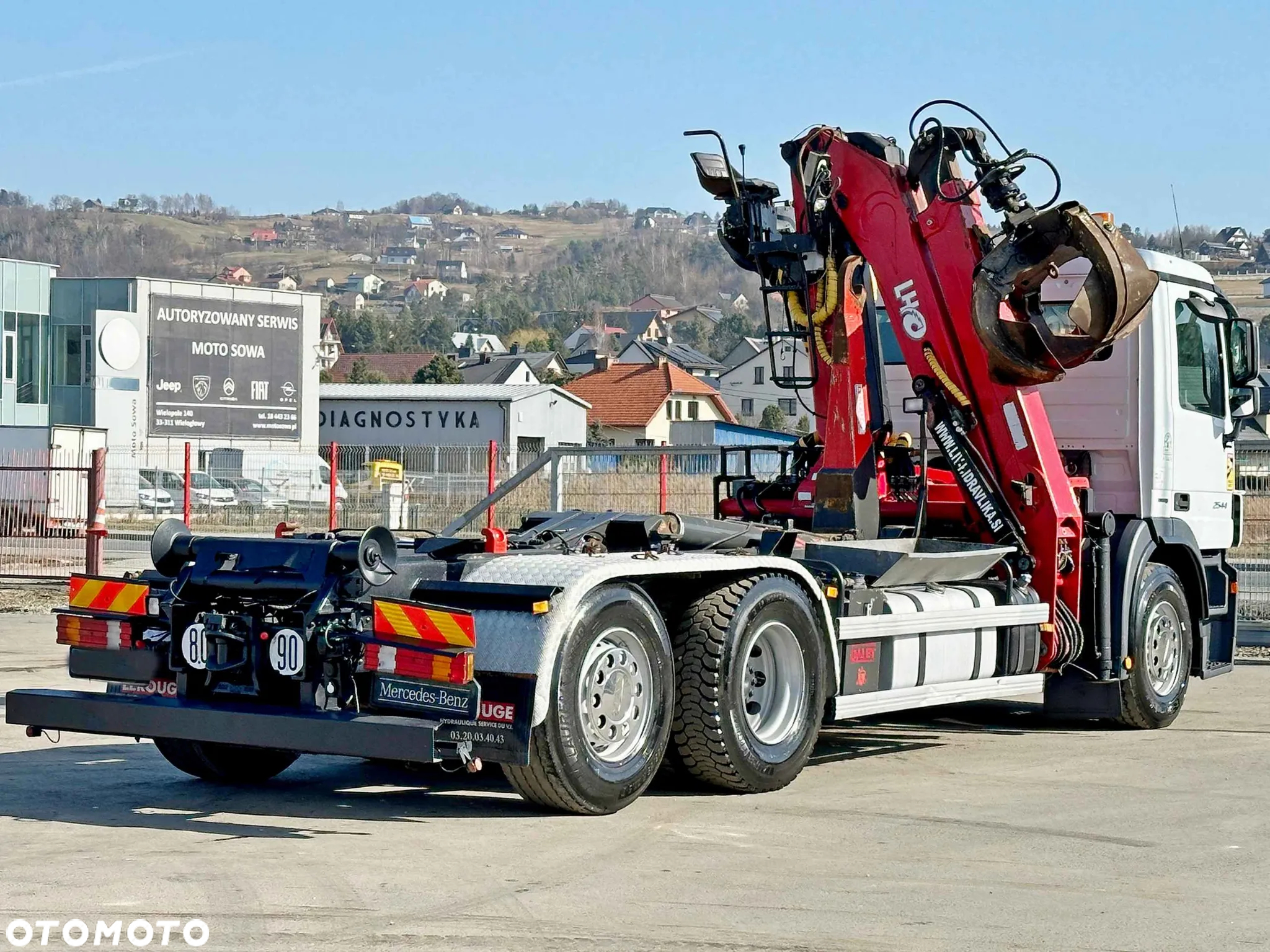 Mercedes-Benz ACTROS 2544 * HAKOWIEC * LHO L190Z (78) * STAN BDB - 5
