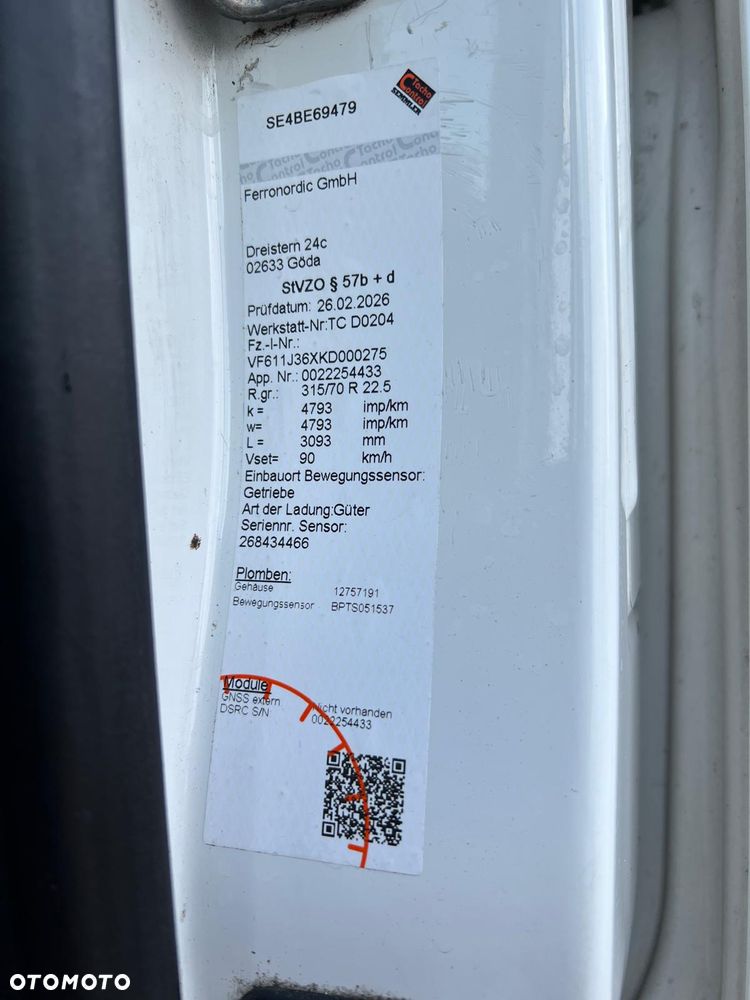 Renault T440 T 440 solówka  2019 BURTO FIRANKA winda 9,1 M wron-pol - 24