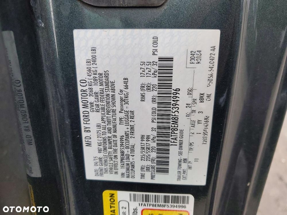 Ford Mustang 3.7 V6 - 12